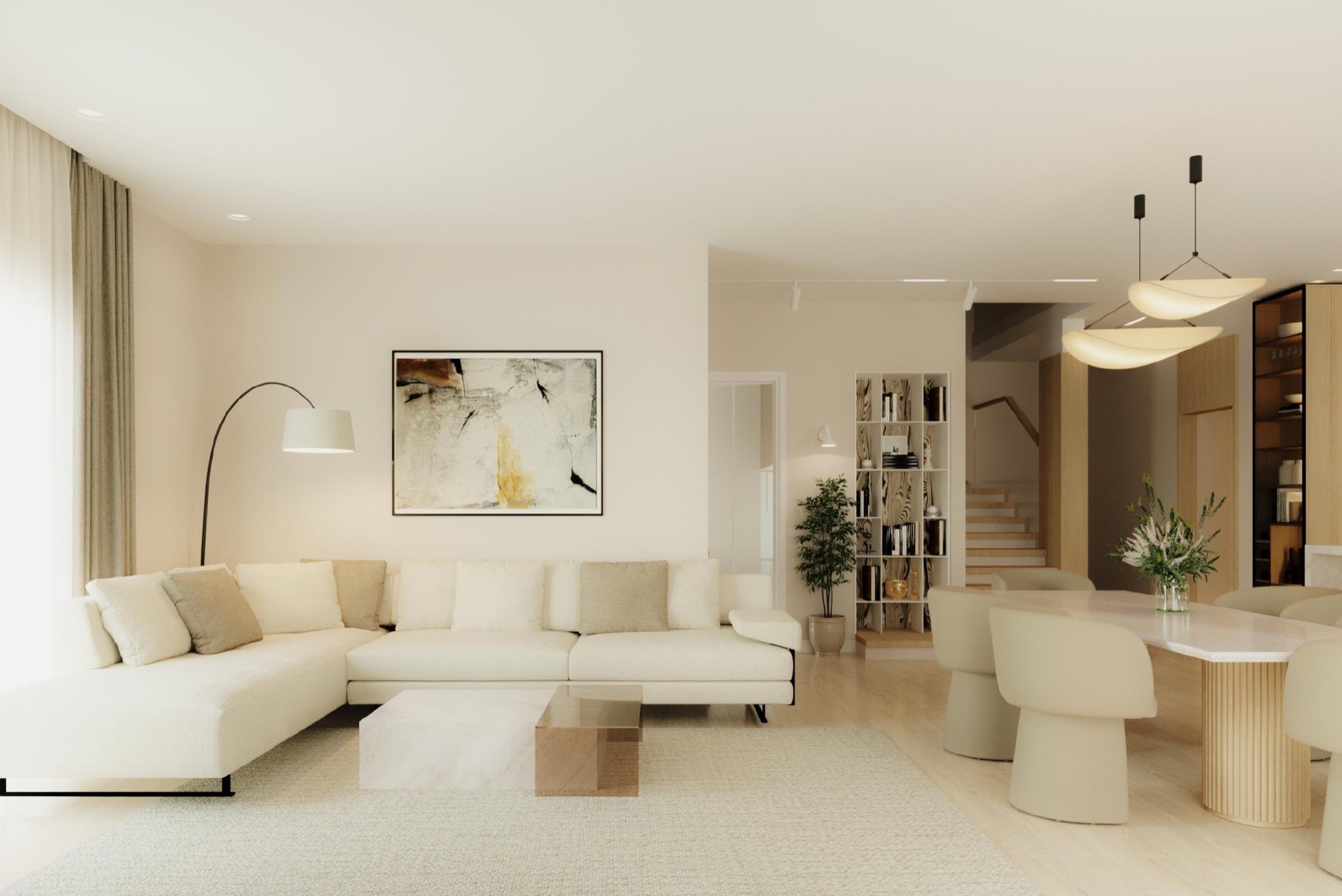 House 150 interior view