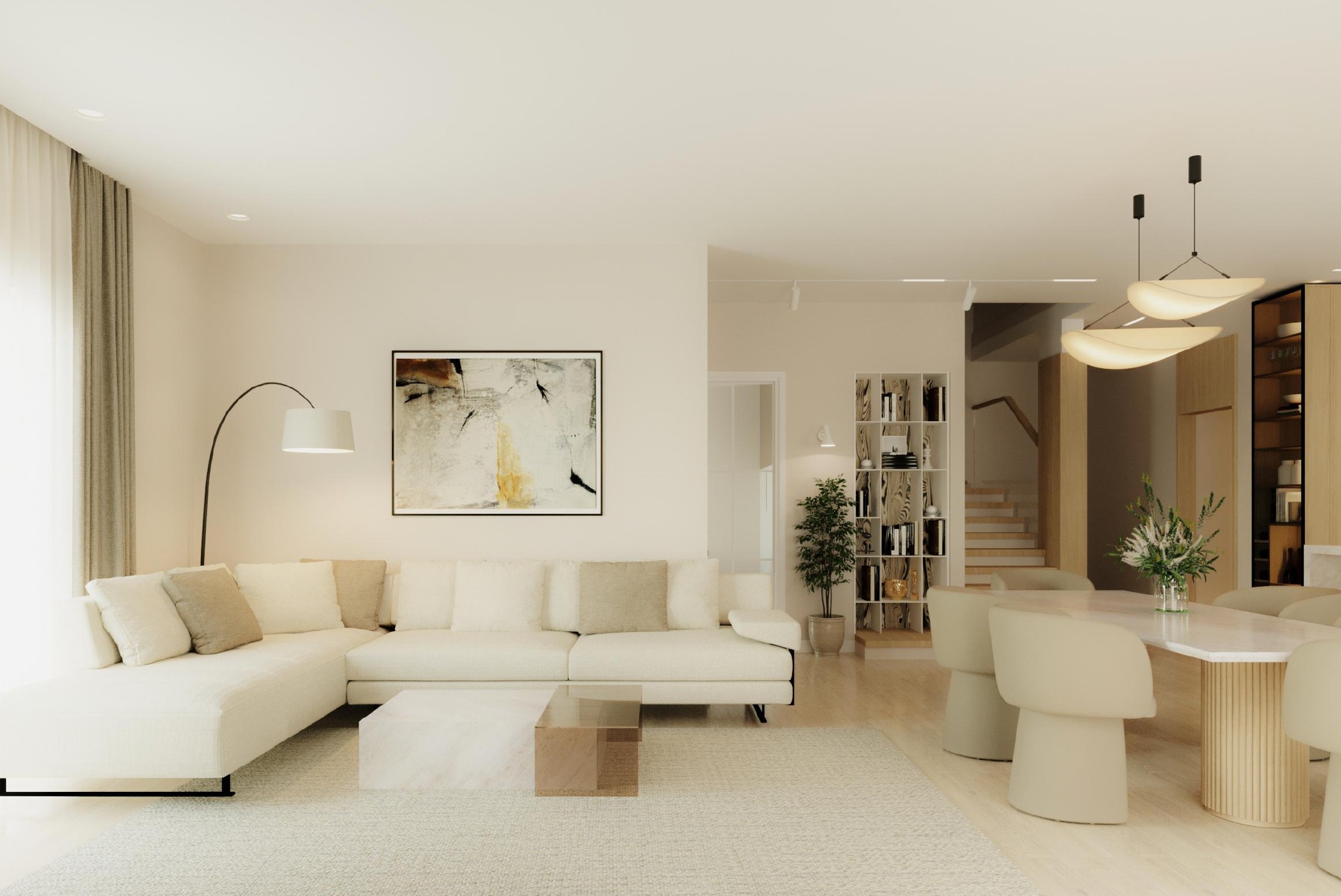 House 150 kitchen view