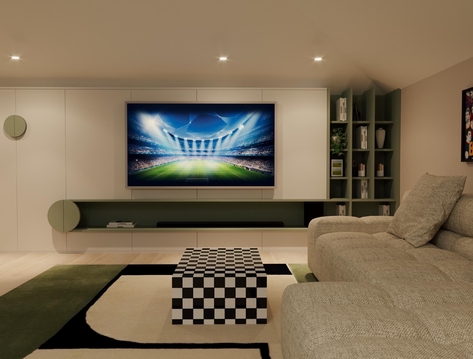 House 151 interior view